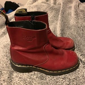 Red Doc Martens RARE
